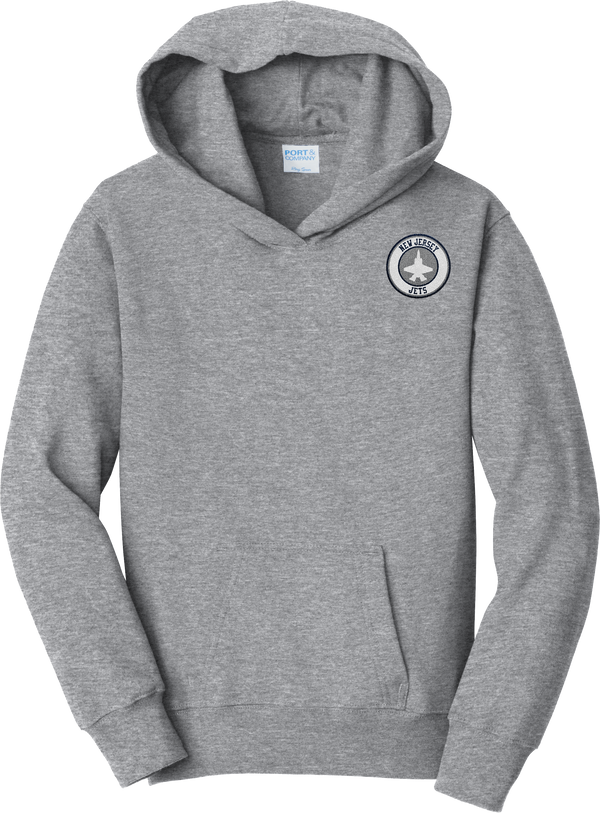 NJ Jets Youth Fan Favorite Fleece Pullover Hooded Sweatshirt