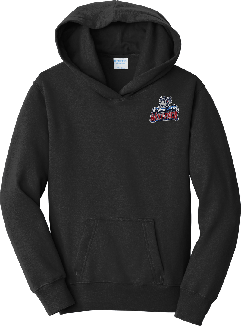 Hartford Jr. Wolfpack Youth Fan Favorite Fleece Pullover Hooded Sweatshirt