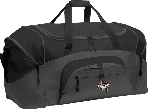 Mercer Chiefs Standard Colorblock Sport Duffel