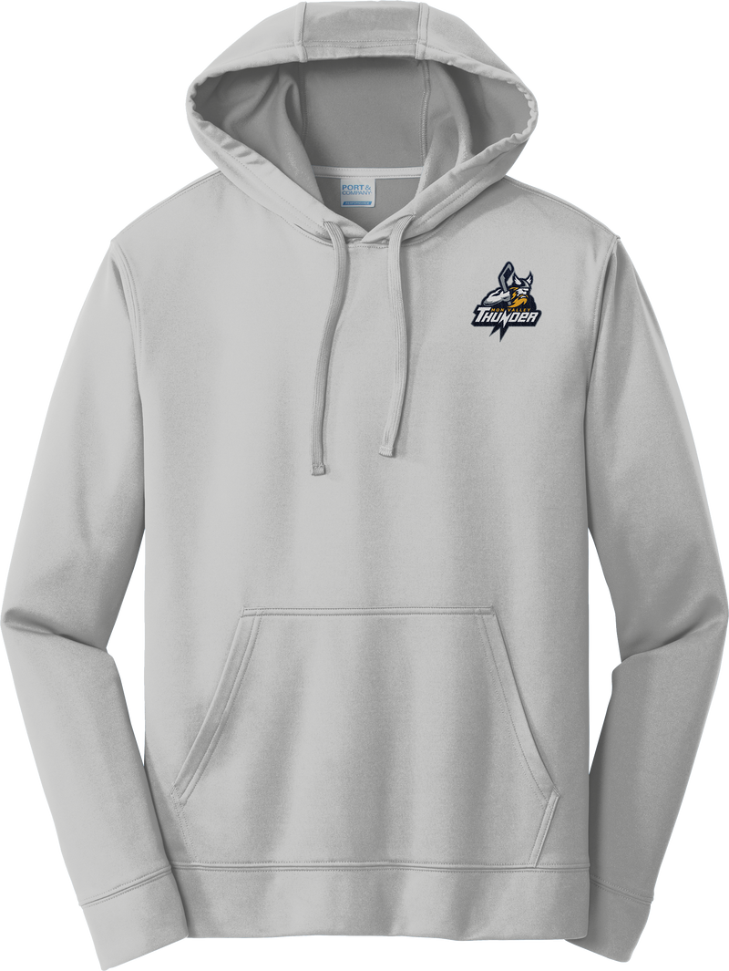 Mon Valley Thunder Performance Fleece Pullover Hooded Sweatshirt