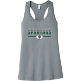 Lansing Spartans Womens Jersey Racerback Tank