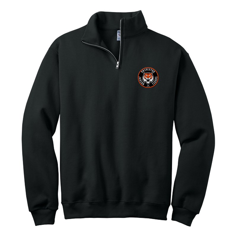 Princeton Jr. Tigers NuBlend 1/4-Zip Cadet Collar Sweatshirt