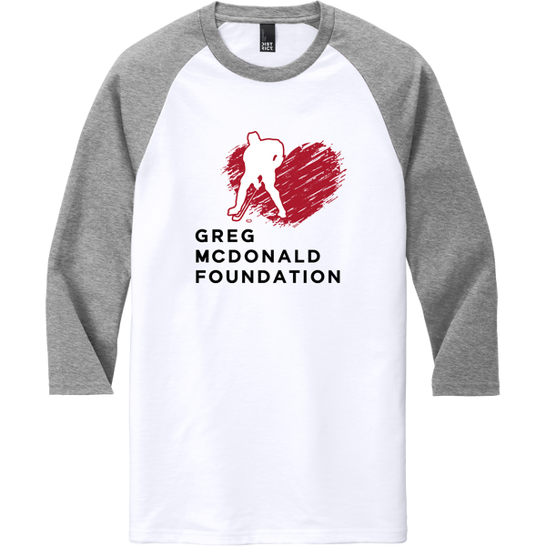 Greg McDonald Foundation Perfect Tri 3/4-Sleeve Raglan