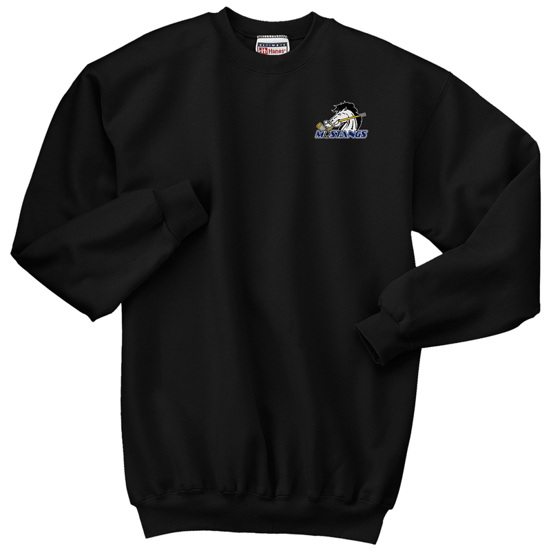 Mid-State Mustangs Ultimate Cotton - Crewneck Sweatshirt