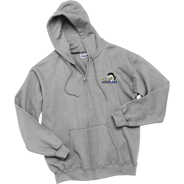 Mid-State Mustangs Ultimate Cotton - Full-Zip Hooded Sweatshirt