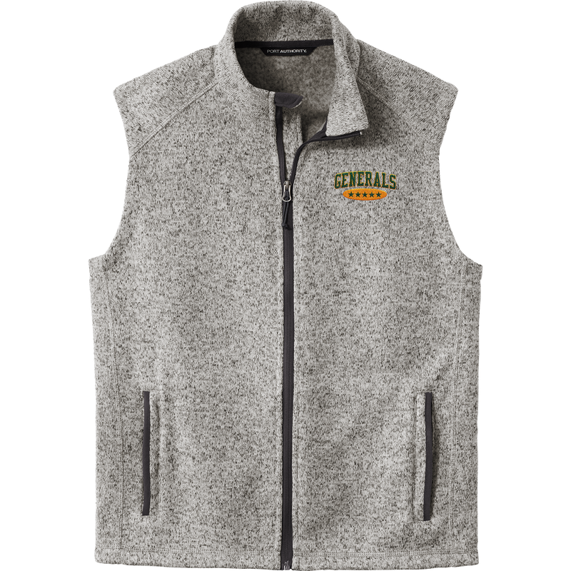 Red Bank Generals Sweater Fleece Vest