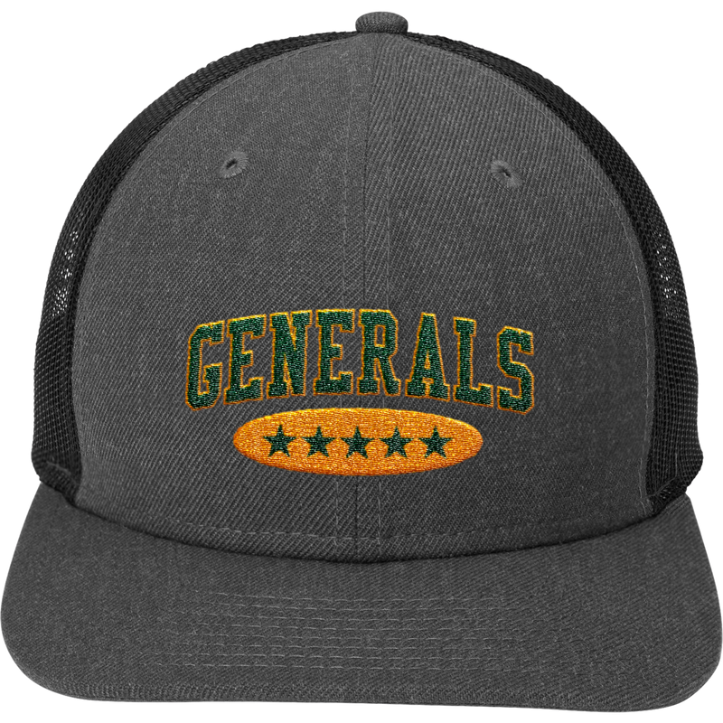 Red Bank Generals New Era Snapback Low Profile Trucker Cap