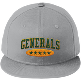 Red Bank Generals New Era Flat Bill Snapback Cap