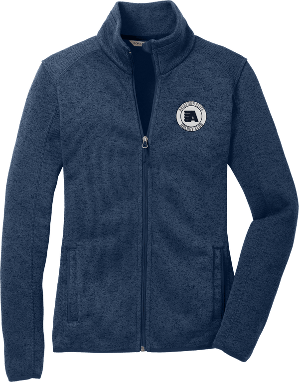 Aspen Aviators Ladies Sweater Fleece Jacket