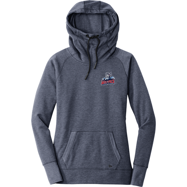 CT Wolfpack South New Era Ladies Tri-Blend Fleece Pullover Hoodie