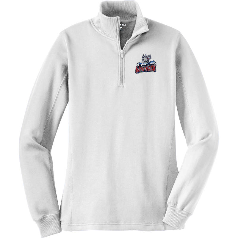 Hartford Jr. Wolfpack Ladies 1/4-Zip Sweatshirt