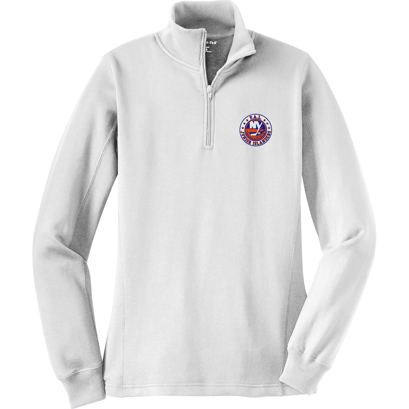 PAL Jr. Islanders Ladies 1/4-Zip Sweatshirt