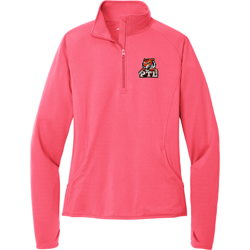 Princeton Tiger Lilies Ladies Sport-Wick Stretch 1/4-Zip Pullover