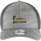 CT Clippers New Era Tonal Camo Stretch Tech Mesh Cap