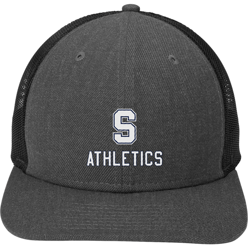 Midd South Athletics New Era Snapback Low Profile Trucker Cap