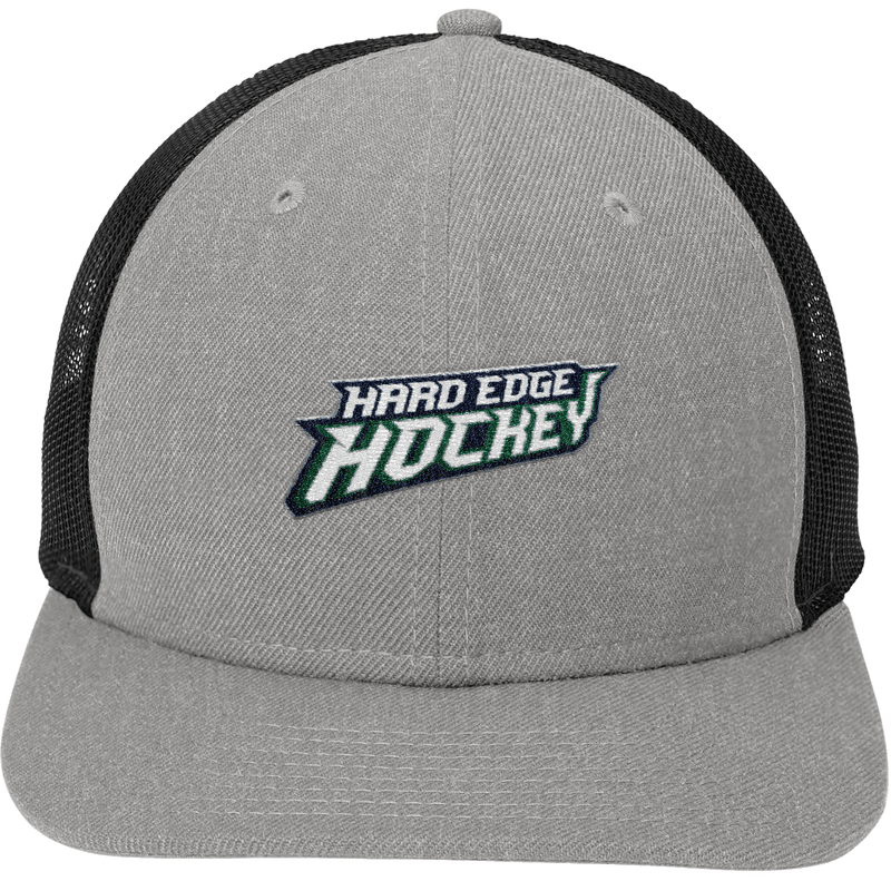 Hard Edge Hockey New Era Snapback Low Profile Trucker Cap