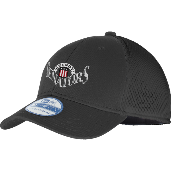 Grundy Senators New Era Youth Stretch Mesh Cap