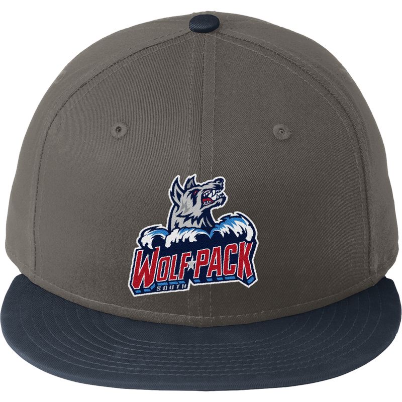 CT Wolfpack South New Era Flat Bill Snapback Cap