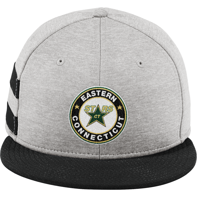 CT ECHO Stars New Era Shadow Heather Striped Flat Bill Snapback Cap