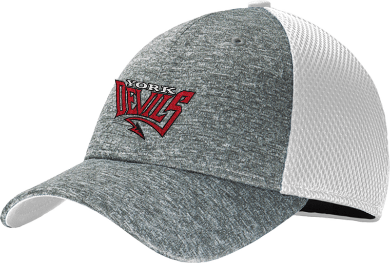 York Devils New Era Shadow Stretch Mesh Cap