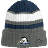 Mid-State Mustangs New Era Ribbed Tailgate Beanie