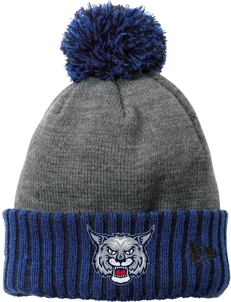 CT Bobcats New Era Colorblock Cuffed Beanie