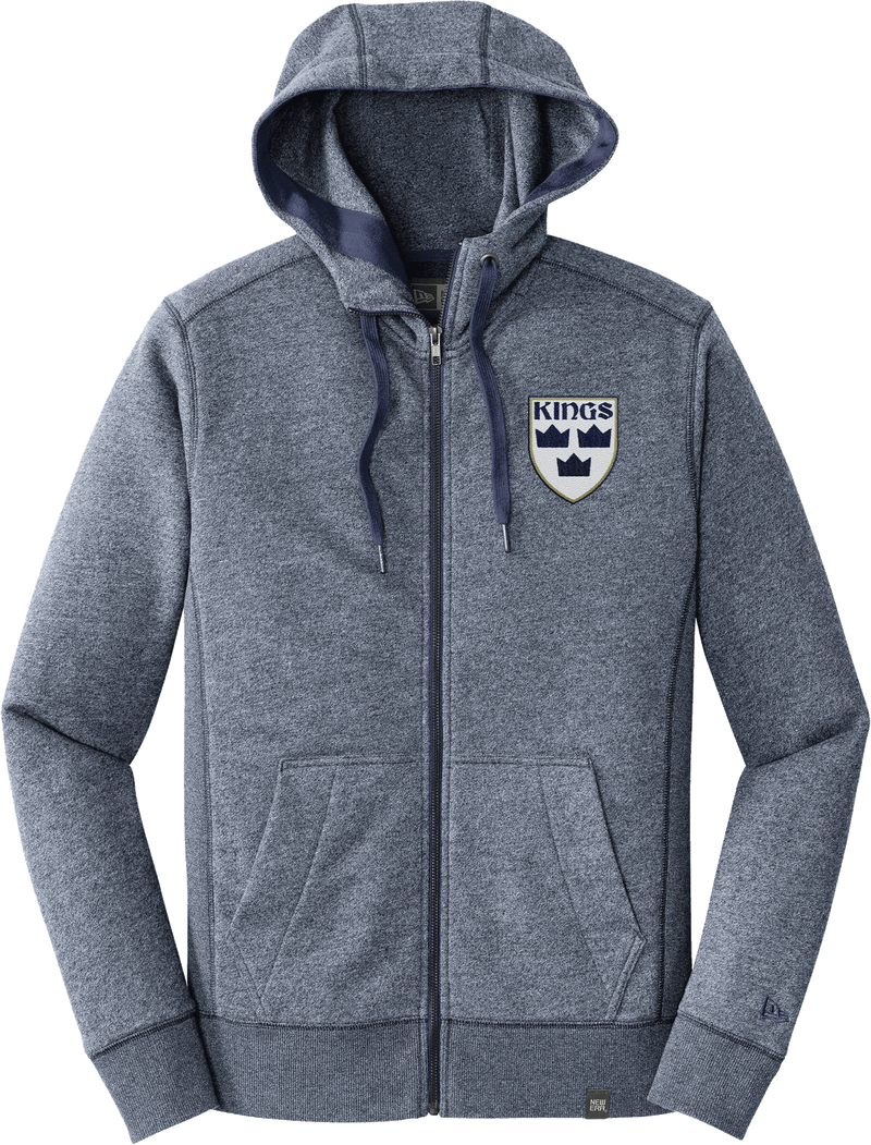 North Jersey Kings New Era French Terry Full-Zip Hoodie