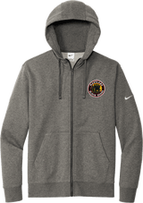 Maryland Black Bears Nike Club Fleece Sleeve Swoosh Full-Zip Hoodie