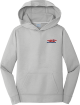 Mass Conn United Youth Performance Fleece Pullover Hooded Sweatshirt