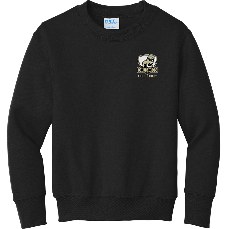 HVM Bulldogs Youth Core Fleece Crewneck Sweatshirt