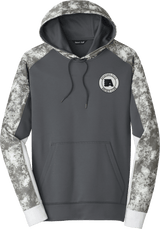 Aspen Aviators Sport-Wick Mineral Freeze Fleece Colorblock Hooded Pullover