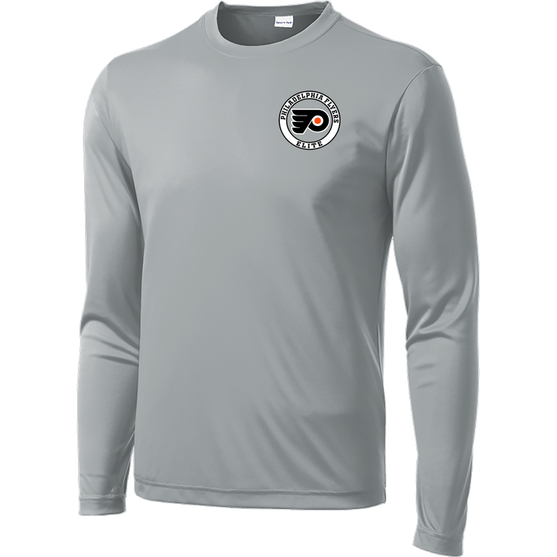 Philadelphia Flyers Elite Long Sleeve PosiCharge Competitor Tee