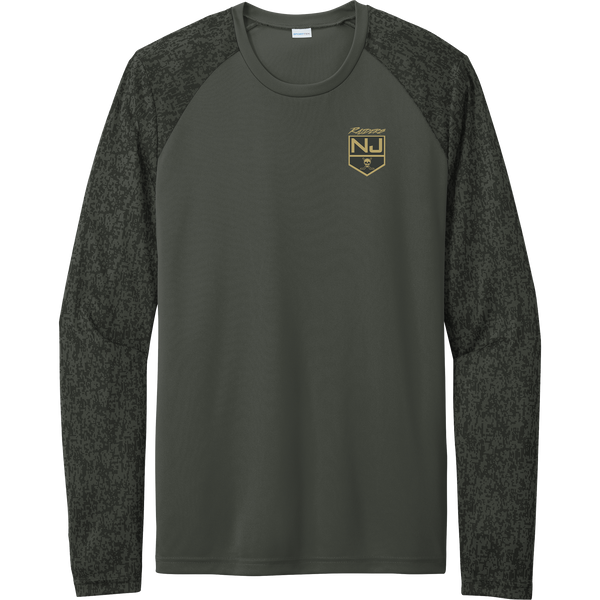 NJ Raiders Long Sleeve Digi Camo Tee