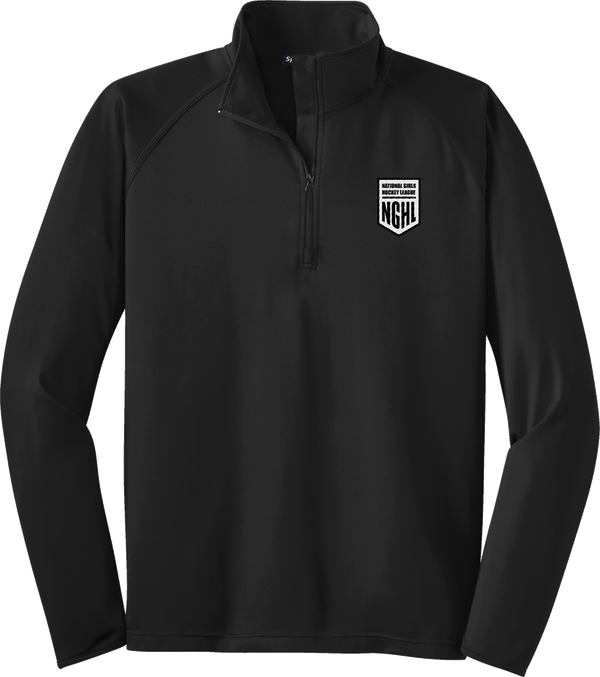 NGHL Sport-Wick Stretch 1/4-Zip Pullover