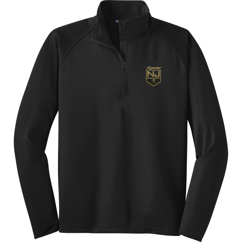 NJ Raiders Sport-Wick Stretch 1/4-Zip Pullover