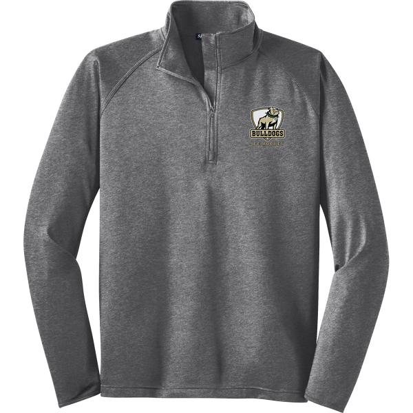 HVM Bulldogs Sport-Wick Stretch 1/4-Zip Pullover