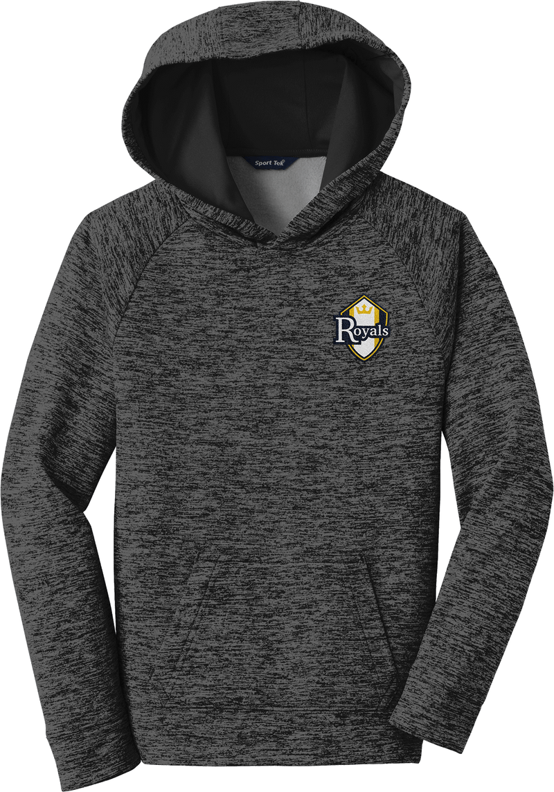 Royals Hockey Club Youth PosiCharge Electric Heather Fleece Hooded Pullover