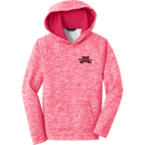 Mercer Arrows Youth PosiCharge Electric Heather Fleece Hooded Pullover