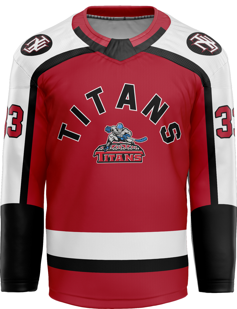 NJ Titans Tier 1 Youth Goalie Sublimated Jersey