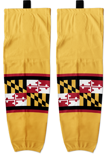 MD Lady Jr. Black Bears Sublimated Tech Socks